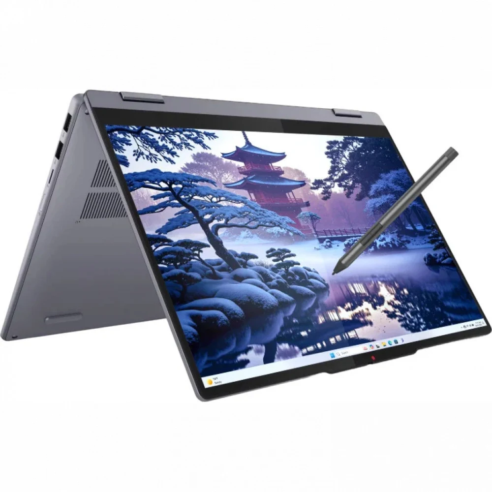 Ноутбук Lenovo IdeaPad 5 2-in-1 14IAL10/14" WUXGA 1920x1200/Intel Core Ultra 7 255U/16 Gb/512 Gb SSD/Integrated Intel Graphics/Windows 11 Home/серый/1.6 кг