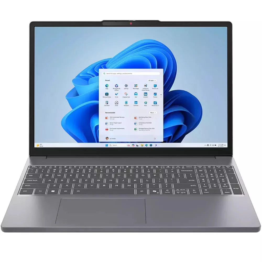Ноутбук Lenovo 83K1002ERK IdeaPad Slim 3 15IRH10 15.3" WUXGA (1920x1200) IPS/Intel Core i5-13420H up to 4.6GHz (P), 3.4GHz (E) (8Cores)/16GB/512GB/Integrated Intel UHD /Wi-Fi 6/BT5.2/720P HD Camera/