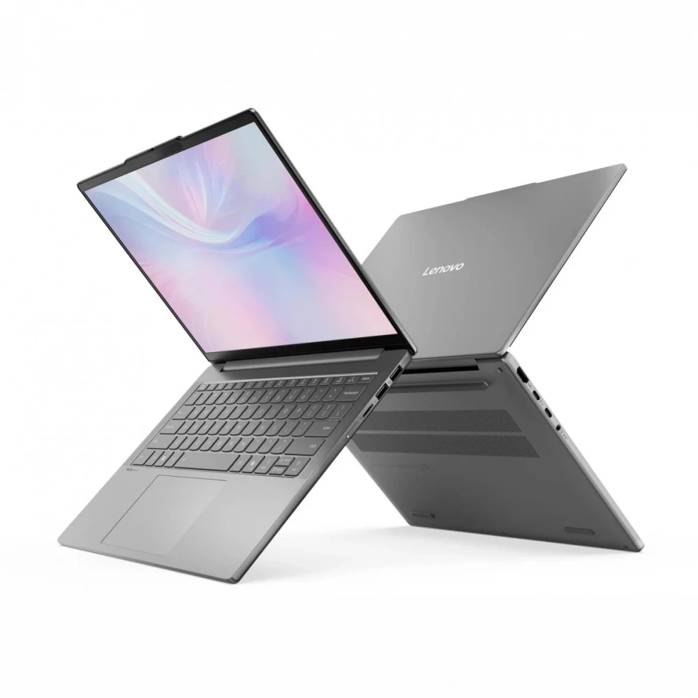 Ноутбук/ Lenovo IdeaPad Slim 5 14ARP10 14"(1920x1200 OLED)/AMD Ryzen 7 7735HS(3.2Ghz)/16384Mb/512PCISSDGb/noDVD/Int:AMD Radeon 680M/Cam/BT/WiFi/60WHr/war 1y/1.39kg/luna grey/noOS + 65W, RU kbd