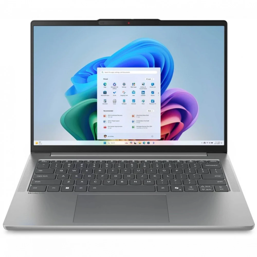 Ноутбук/ Lenovo IdeaPad Slim 5 14ARP10 14"(1920x1200 OLED)/AMD Ryzen 7 7735HS(3.2Ghz)/32768Mb/1024PCISSDGb/noDVD/Int:AMD Radeon 680M/Cam/BT/WiFi/60WHr/war 1y/1.39kg/luna grey/noOS + 65W, RU kbd