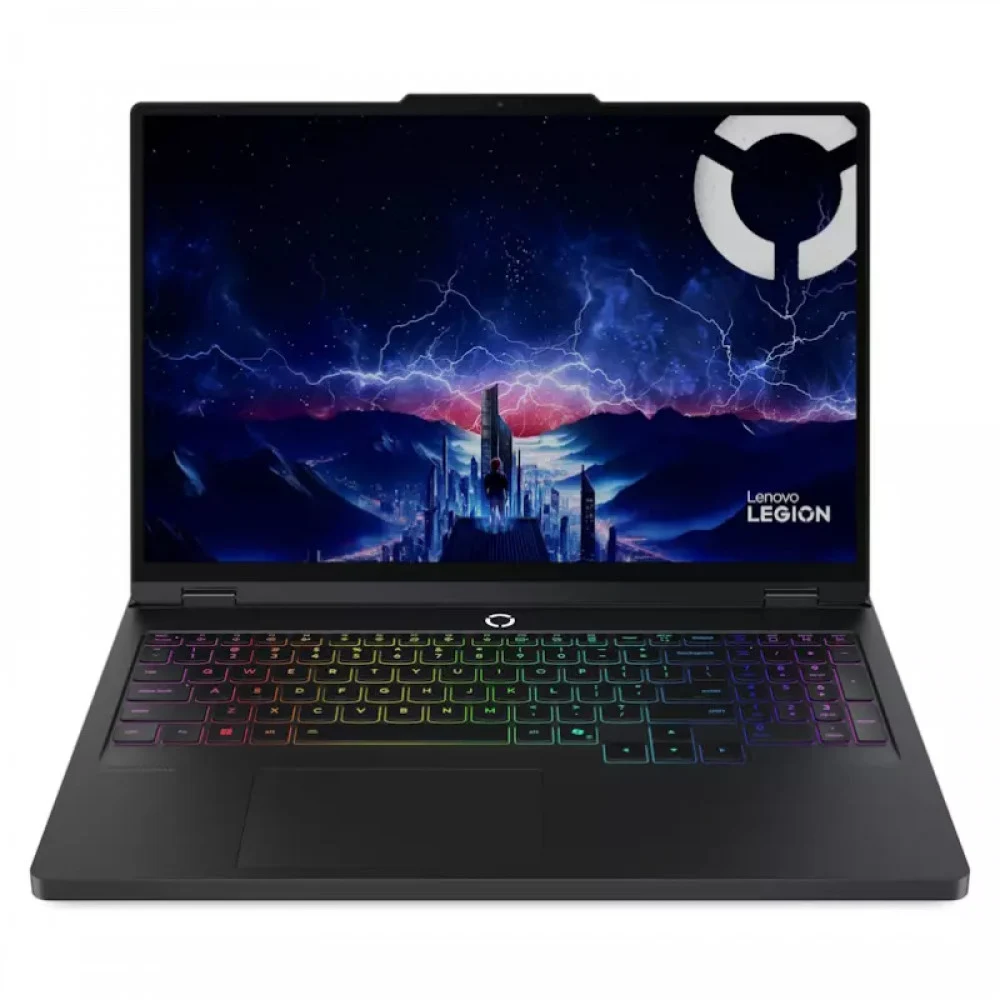 Ноутбук Lenovo Legion Pro 5 16AFR10 Ryzen 9 9955HX 32Gb SSD1Tb NVIDIA GeForce RTX 5070 8Gb 16" OLED WQXGA (2560x1600) без ОС black WiFi BT Cam (83F2000BRK)