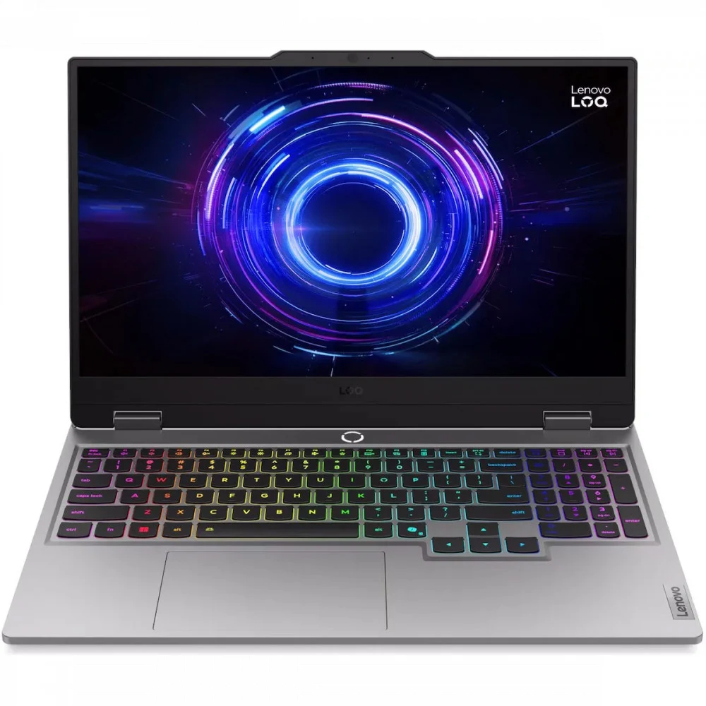 Ноутбук Lenovo LOQ 15IRX10, Core i7-14700HX/15.6"FHD/16GB/512GB/GF RTX5050 8 GB/LAN/DOS