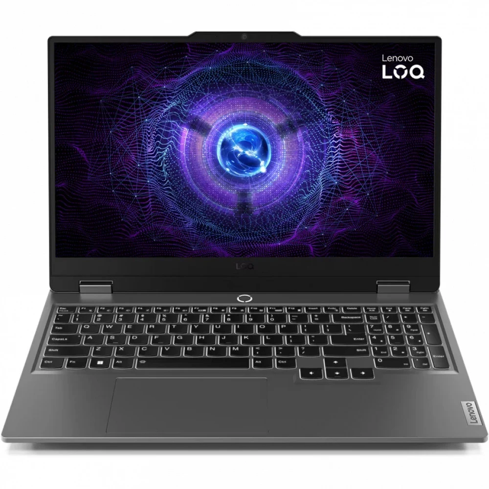 Ноутбук Lenovo LOQ 15IRX9/15.6" Full HD 1920x1080/Intel Core i5 13450HX/16 Gb/512 Gb SSD/nVidia GeForce RTX 4050 6GB/No OS/серый/2.38 кг