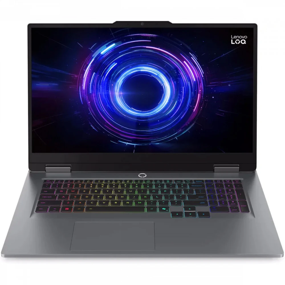 Ноутбук Lenovo LOQ 17IRX10 17.3" FHD IPS 300N 165Hz/ i5-13450HX/ 24Gb/ 512Gb SSD/ RTX 5050 8Gb/ no OS/ Luna Grey