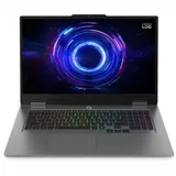 Ноутбук Lenovo LOQ 17IRX10 Core i5 13450HX 16Gb SSD512Gb NVIDIA GeForce RTX5050 8Gb 17.3" IPS FHD (1920x1080) без ОС grey WiFi BT Cam (83JH0089RK)