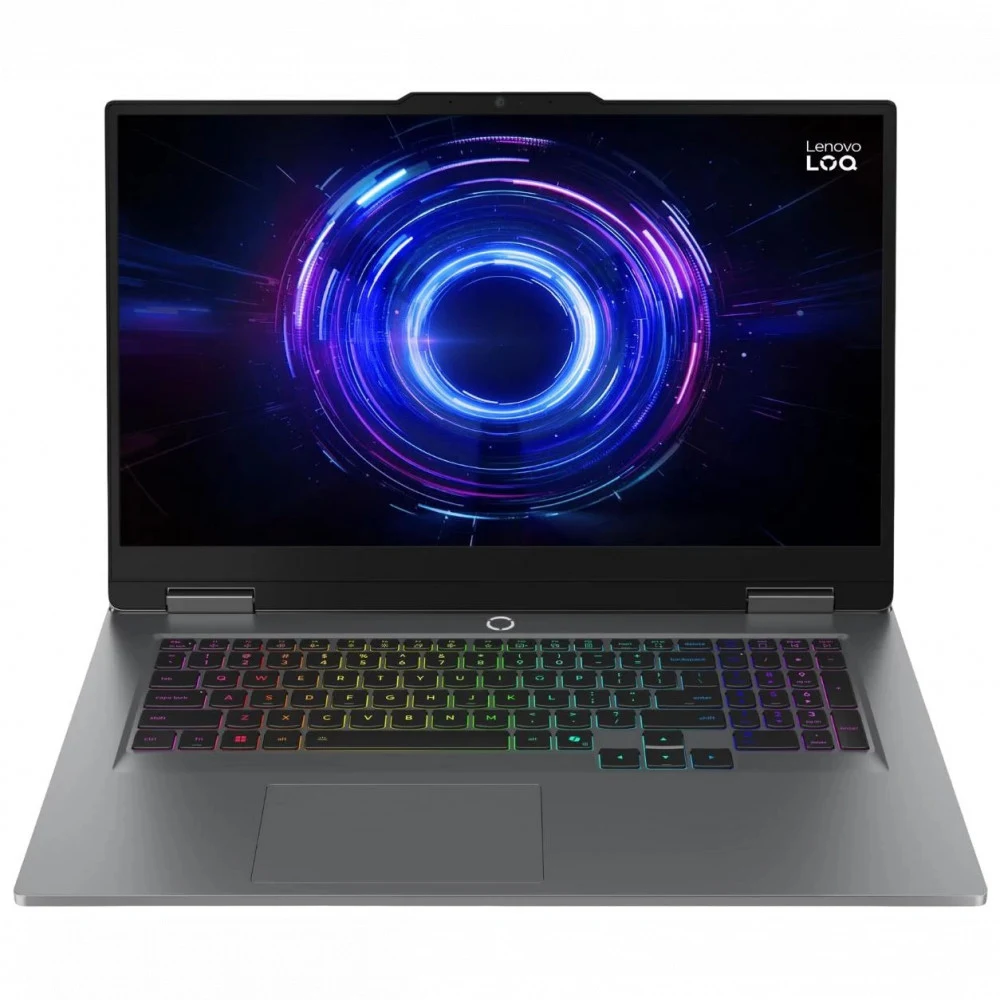 Ноутбук Lenovo LOQ 17IRX10 Core i7 14700HX 32Gb SSD1Tb NVIDIA GeForce RTX 5070 8Gb 17.3" IPS FHD (1920x1080) без ОС grey WiFi BT Cam (83JH003NRK)