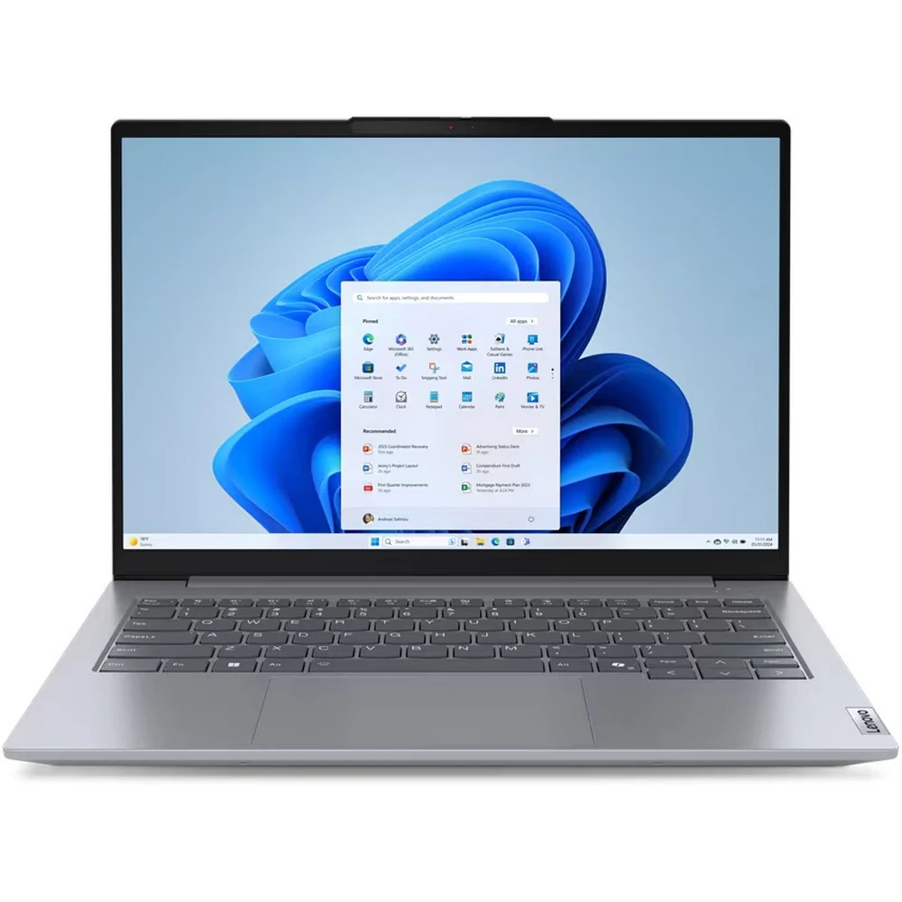 Ноутбук Lenovo ThinkBook 14 G7 IML 14" WUXGA (1920x1200) IPS 300N, Intel ultra 5 125U, 1x16GB DDR5 5600, 512GB SSD M.2, Intel Graphics, WiFi6, BT, FPR, FHD Cam, 45Wh, 65W USB-C, NoOS, 1Y, 1.38kg