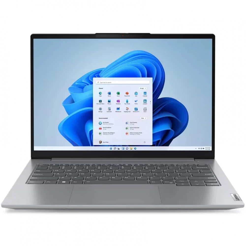 Ноутбук Lenovo ThinkBook 14 G7 IML 14" WUXGA IPS, Intel Core Ultra 5 125U, 16Gb, 512Gb SSD, IR FHD Cam, 45Whr, no OS, серый (21MRA086RU)