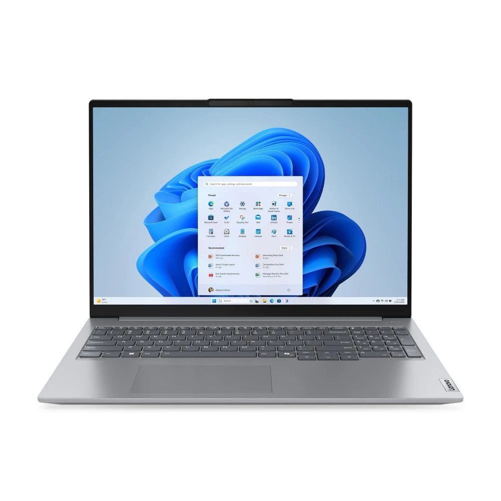 Ноутбук Lenovo ThinkBook 16 G7 ARP, Ryzen 5 7535HS/16"WUXGA/16GB/512GB/Radeon 660M/LAN/DOS