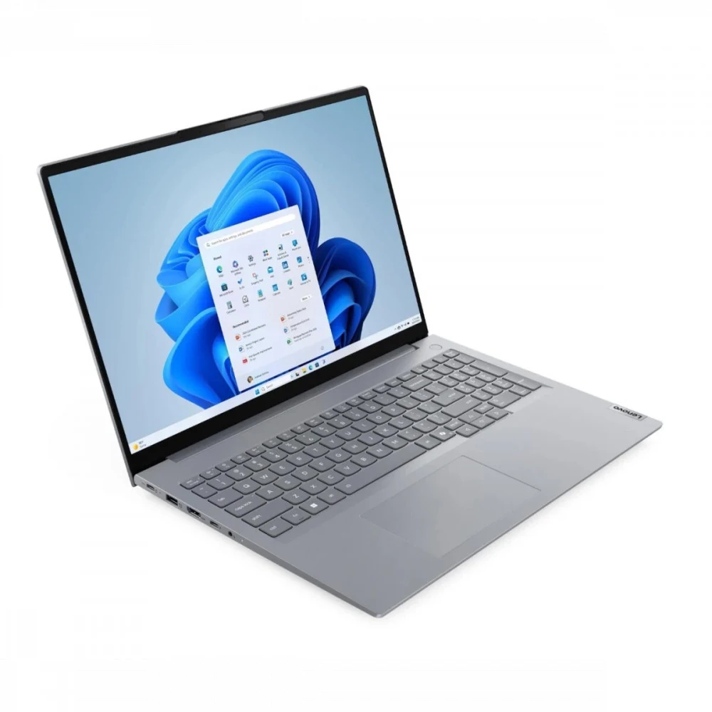 Ноутбук Lenovo ThinkBook 16 G8 IAL 16" WUXGA (1920x1200)IPS 300N, Ultra 5 225U, 1x16GB DDR5-5600, 512GB SSDM.2, Intel Graphics, WiFi6E, BT,Kb Eng/Ru, FPR, TPM2, FHDCam, 45Wh, 65W USB-C, NoOS, 1Y, 1.