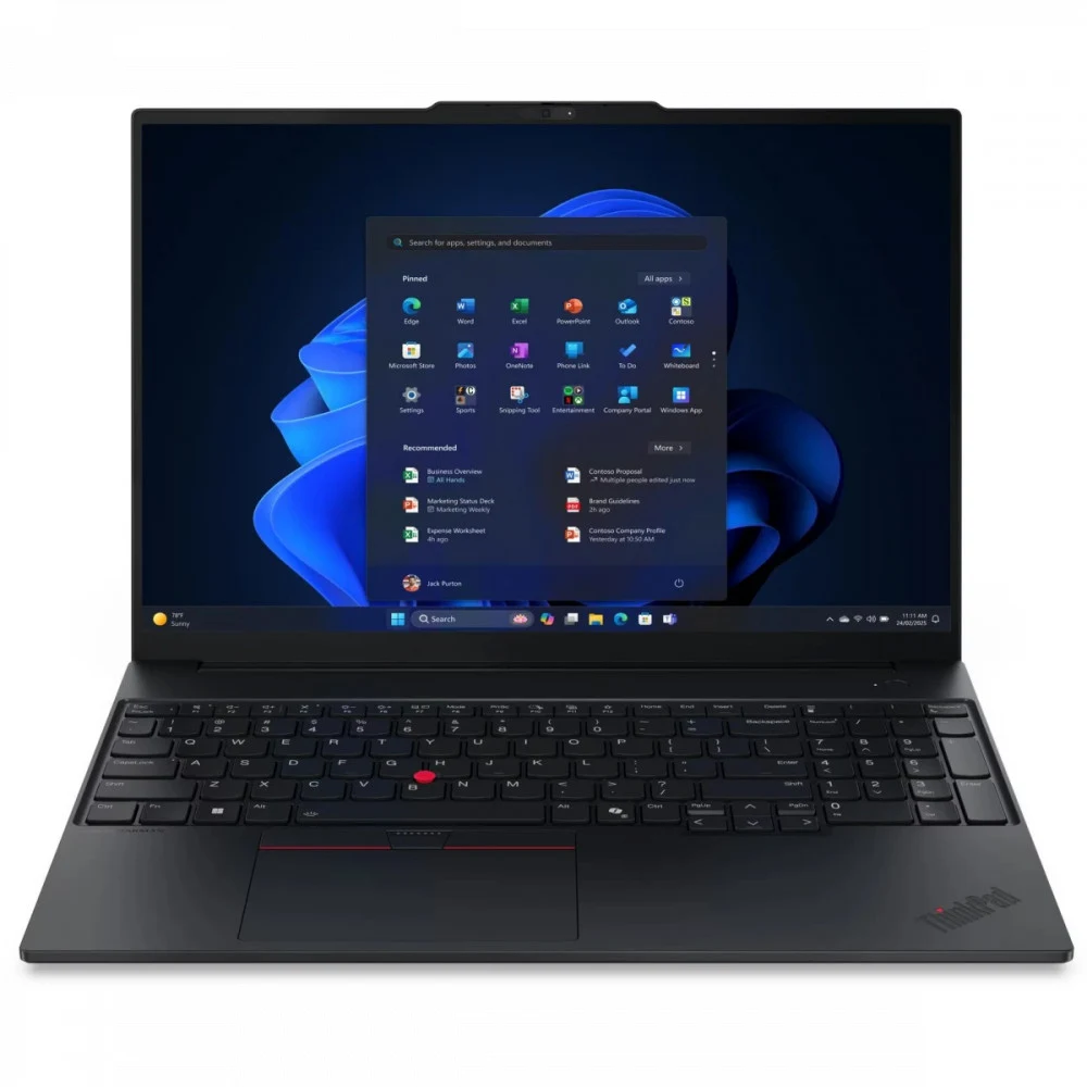 Ноутбук Lenovo ThinkPad E16 Gen 3 Black (21TF004QFW)