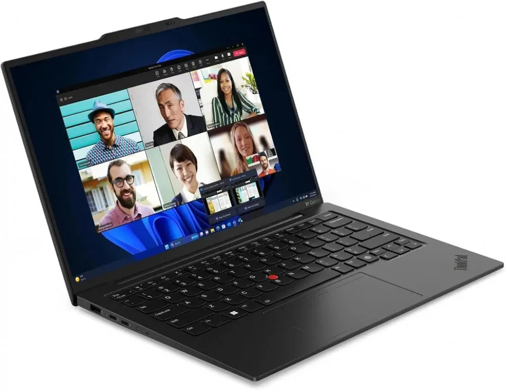 Ноутбук Lenovo ThinkPad X1 Carbon G12 Core Ultra 7 155U 32Gb SSD512Gb Intel Graphics 14" IPS Touch WUXGA (1920x1200)/ENGKBD Windows 11 Pro 64 black WiFi BT Cam (21KC00A7US)