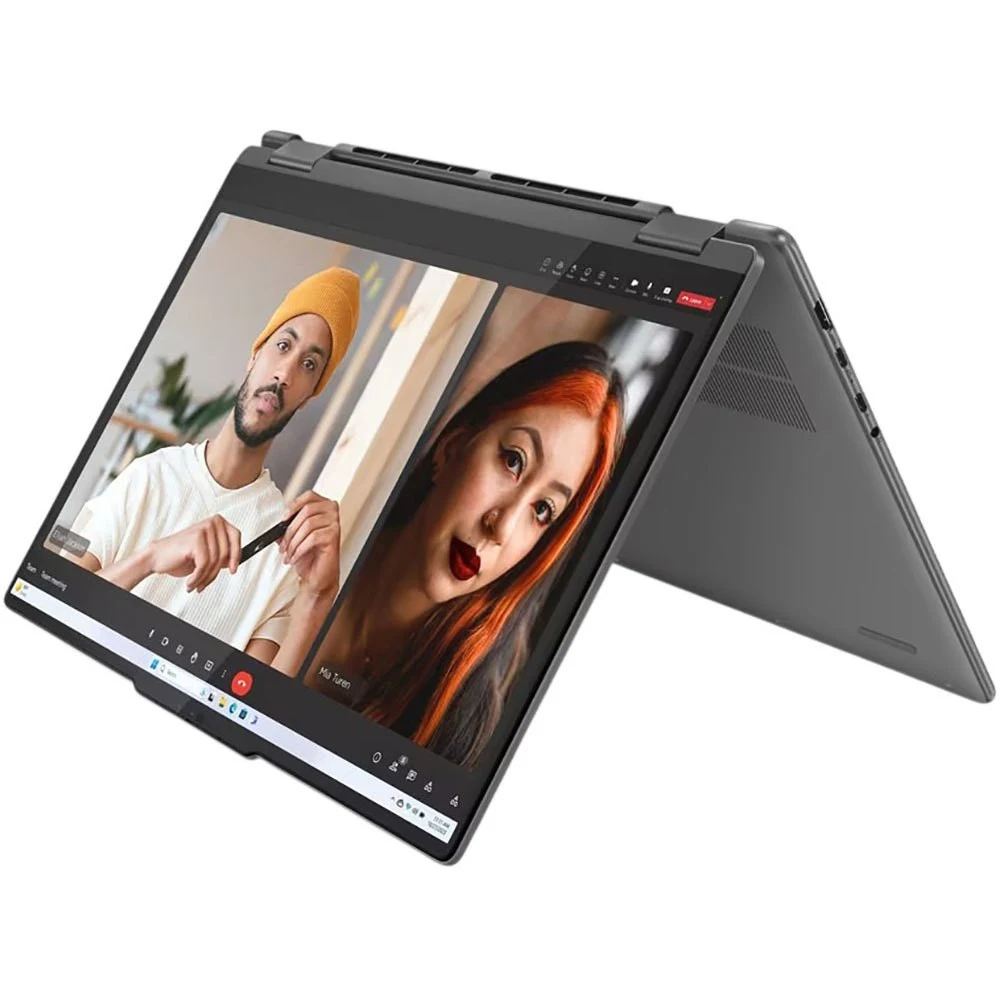 Lenovo Yoga 7 2-in-1 16IML9 16"(1920x1200 IPS)/Touch/Intel Core Ultra 7 155U(1.7Ghz)/16384Mb/1024SSDGb/noDVD/Int:Intel Graphics/Cam/BT/WiFi/71WHr/war 1y/1.99kg/storm grey/Win11Home_ENG + 65W
