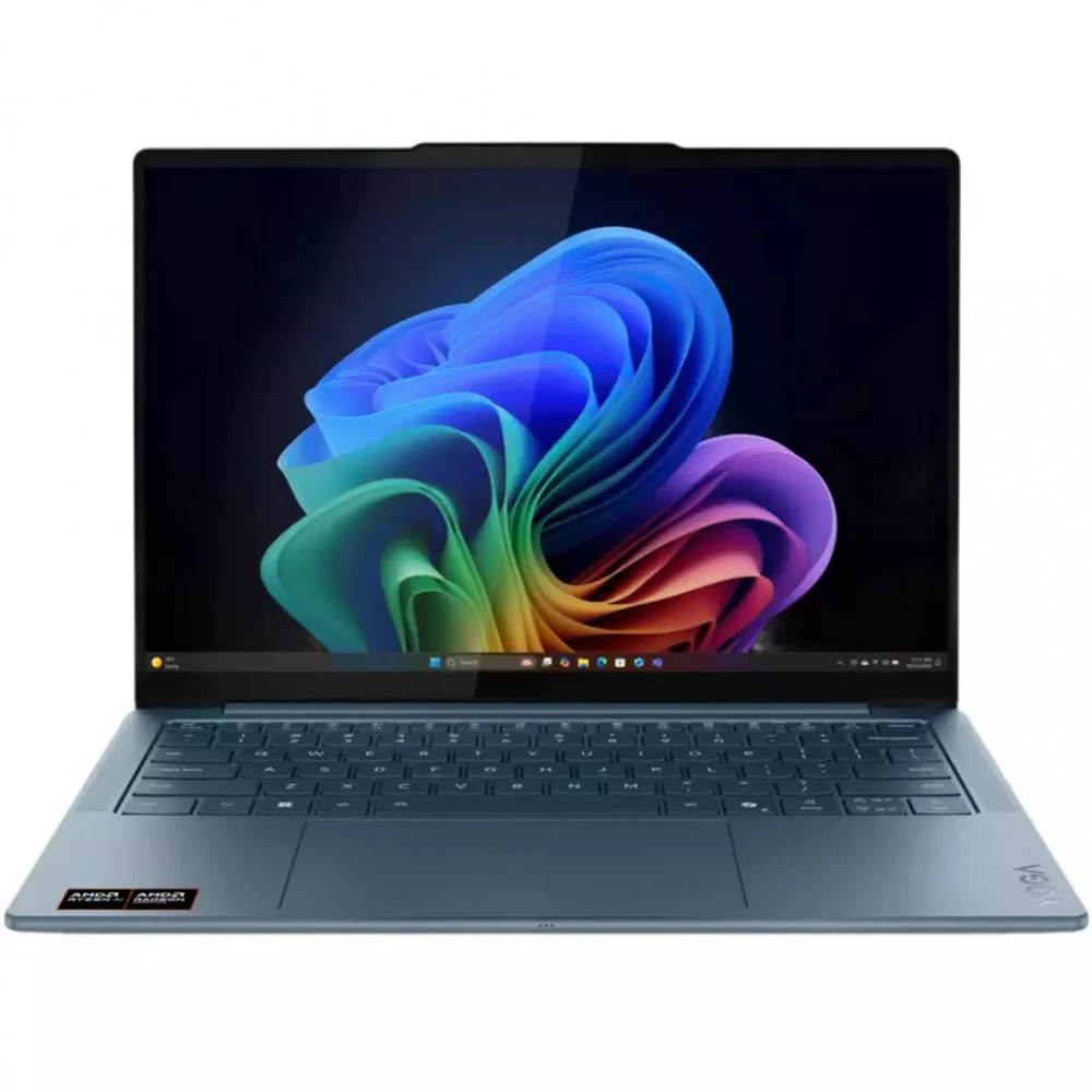 Ноутбук LENOVO Yoga Slim 7 14AKP10 Copilot+ PC (83JY000ARK)/14 WQXGA+ OLED 120Hz/AMD Ryzen AI 7 350 2.0 Ghz/32/SSD1TB/AMD Radeon 860M/512/Win11