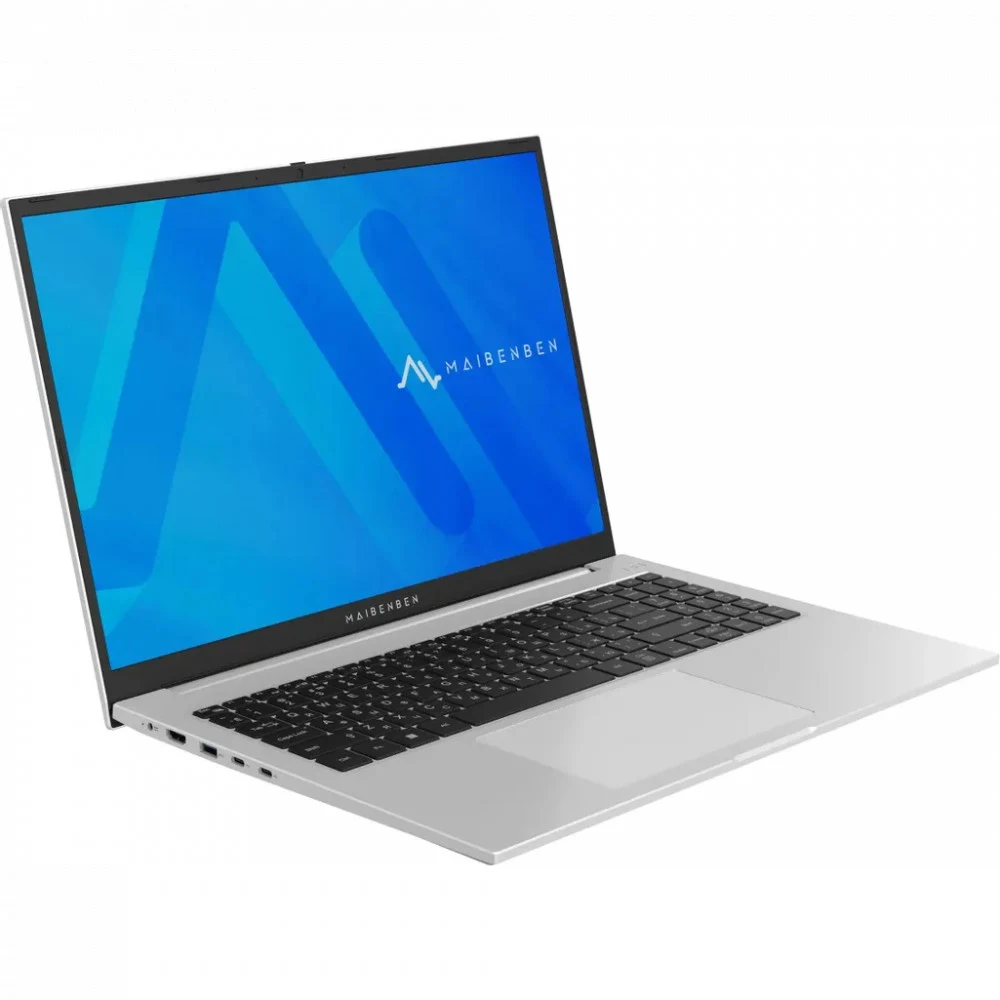 Ноутбук Maibenben M16B-R574UM Ryzen 5 7430U 8Gb SSD512Gb AMD Radeon 16" IPS FHD+ (1920x1200) Windows 11 Home silver WiFi BT Cam (M16B-R574UM0B14HS3E10)