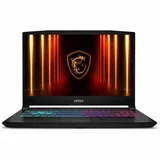 Ноутбук MSI Katana 15 HX B14WFK-618XRU Core i5 14450HX 16Gb SSD1Tb NVIDIA GeForce RTX 5060 8Gb 15.6" IPS FHD (1920x1080) FreeDOS black WiFi BT Cam (9S7-1587C1-618)