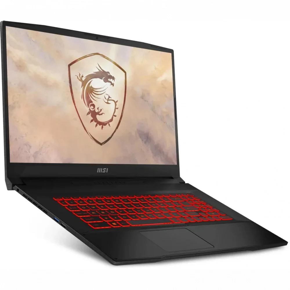 ноутбук MSI Katana 17 B13UCR Core i5-13420H 17.3" FHD (1920*1080),DDR5 16GB ( 16GB*1) 1TB SSD, NV RTX 3050 GDDR6 4GB,backlight (Red),Black,53Whr,2.6kg,1y,Dos,Black