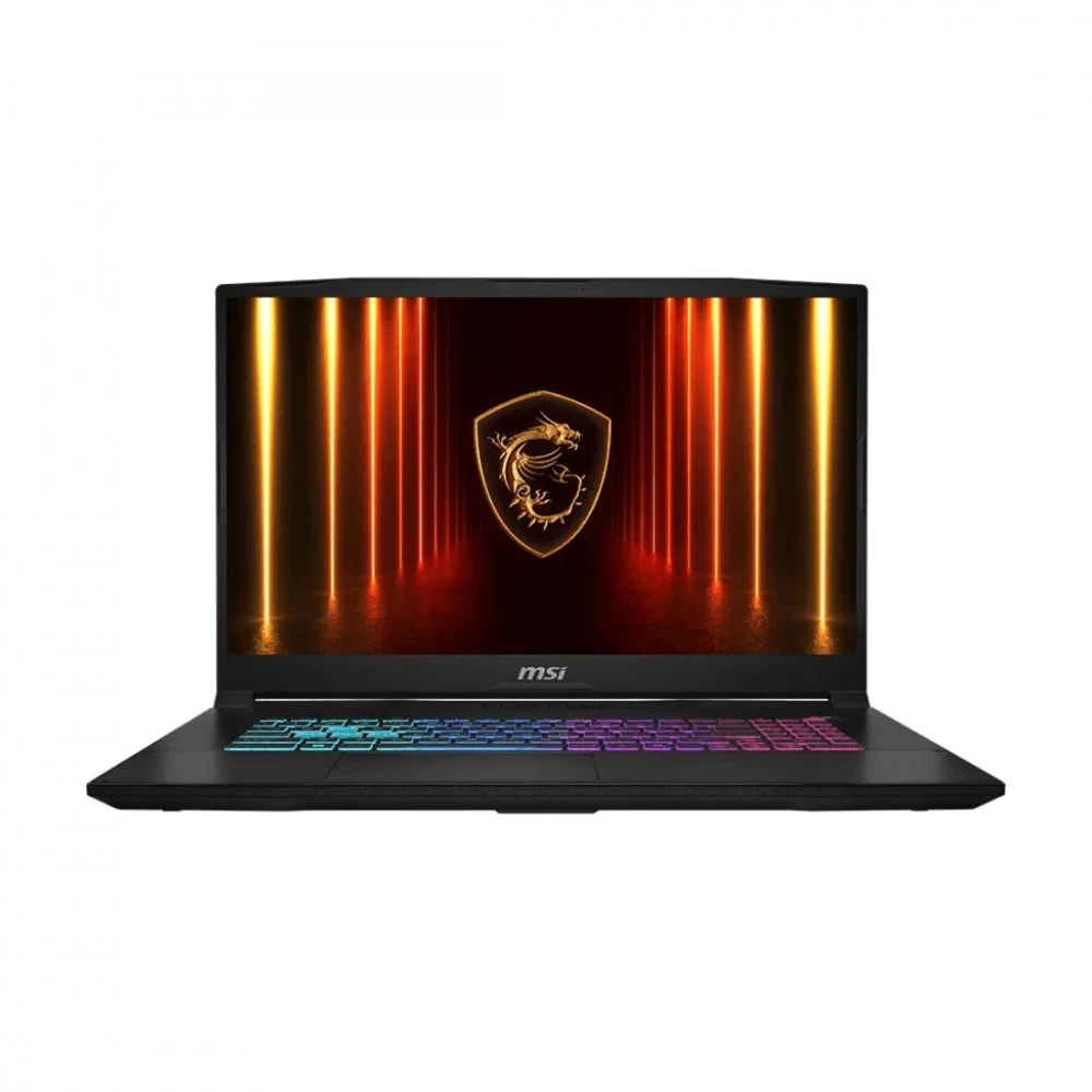 Ноутбук, MSI, Katana 17 HX B14WGK-401XKZ, MS-17L7, 9S7-17L791-401, 17,3", QHD 2560x1440, IPS, 240Hz, Intel Core i7-14650HX, 16GB*2 DDR5, 1TB SSD Gen5, NVIDIA GeForce RTX5070, 8GB GDDR7, DOS, Черный