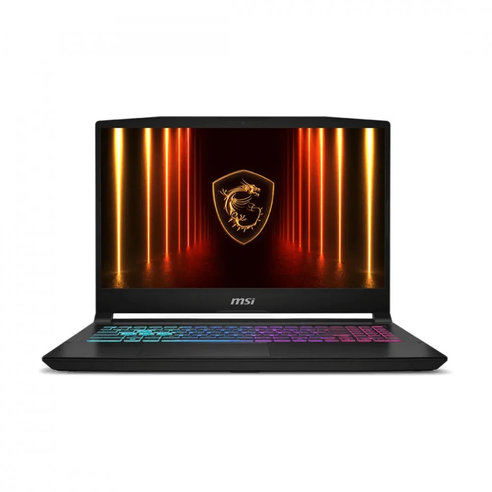 Ноутбук, MSI, Katana HX 15 B14WGK-1025XKZ, MS-1587, 9S7-1587C1-1025, 15,6", QHD 2560x1440, IPS, 165Hz, Intel Core i9-14900HX, 16GB*2 DDR5, 1TB SSD Gen5, NVIDIA GeForce RTX5070, 8GB GDDR7, DOS, Черны