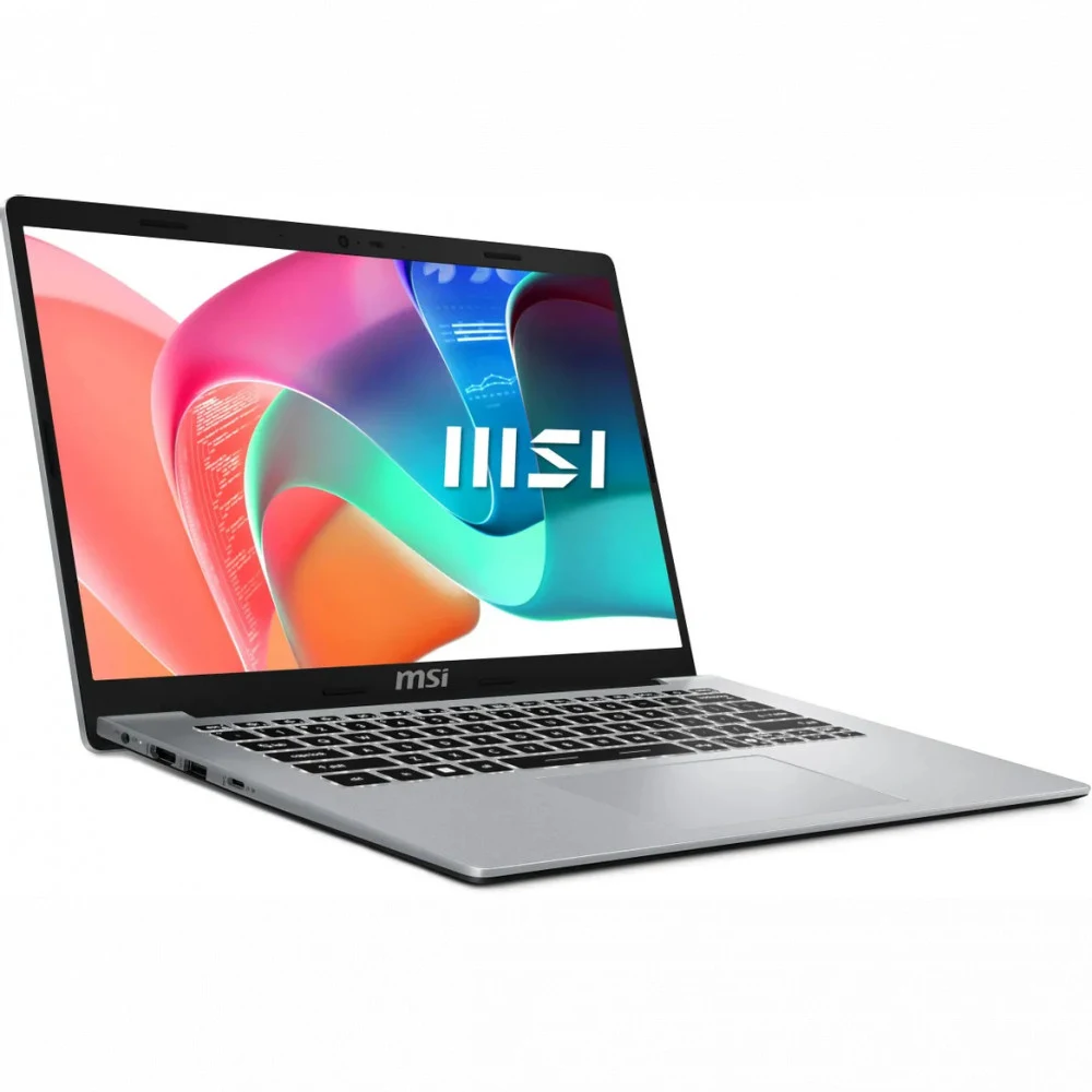 ноутбук MSI Modern 14 F1MG Core 5 120U 14" FHD (1920*1080),IPS,DDR4 16GB (16GB*1) 512GB SSD Intel Graphics,backlight,46.8Whr,1.5kg,Dos,1y,Urban Silver