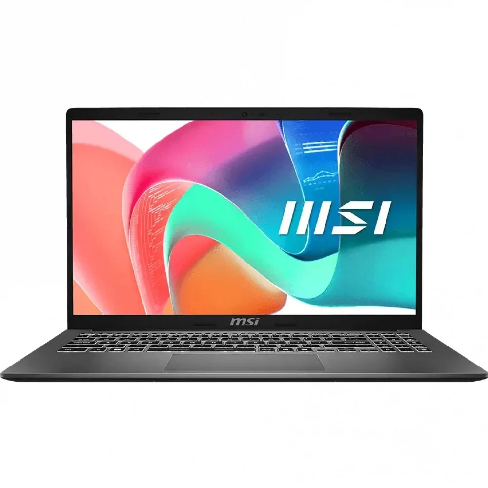 ноутбук MSI Modern 15 F1MG Core 7 150U 15.6" FHD (1920*1080),IPS,DDR4 16GB (16GB*1) 512GB SSD Intel Graphics,backlight,46.8Wh,1.7kg,1y,Dos,Platinum Gray