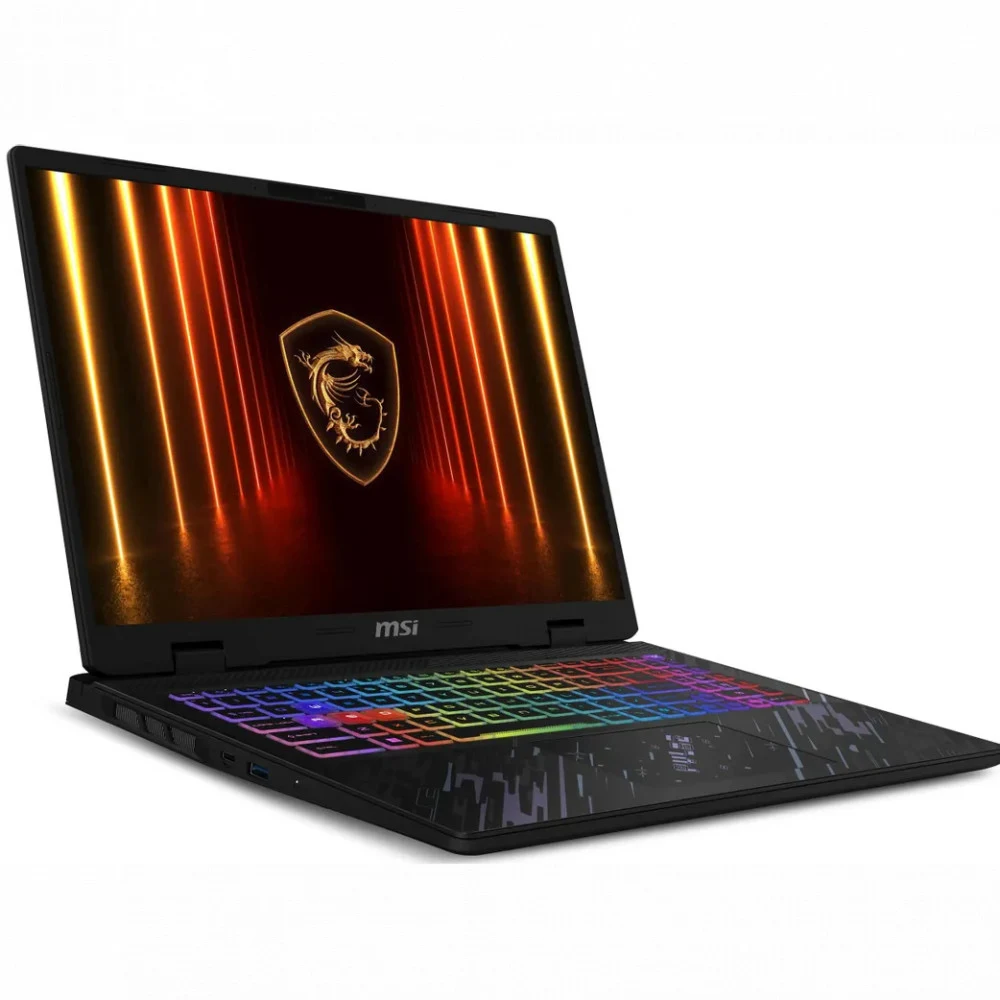 Ноутбук MSI Pulse A16 AI+ C3HWFKG-031XRU Ryzen AI 7 350 32Gb SSD1Tb NVIDIA GeForce RTX 5060 8Gb 16" IPS QHD+ (2560x1600) FreeDOS black WiFi BT Cam (9S7-15PK11-031)