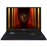 Ноутбук без сумки MSI Raider 18 HX A2XWIG-204RU Ultra9 285HX 18" 16:10 UHD+ (3840x2400)120Hz DDR5 64GB (32GB*2),4TB SSD(2TB+2TB),NV RTX 5080 (16GB GDDR7),99Whr,3,6kg,2y,Win11Home,Black