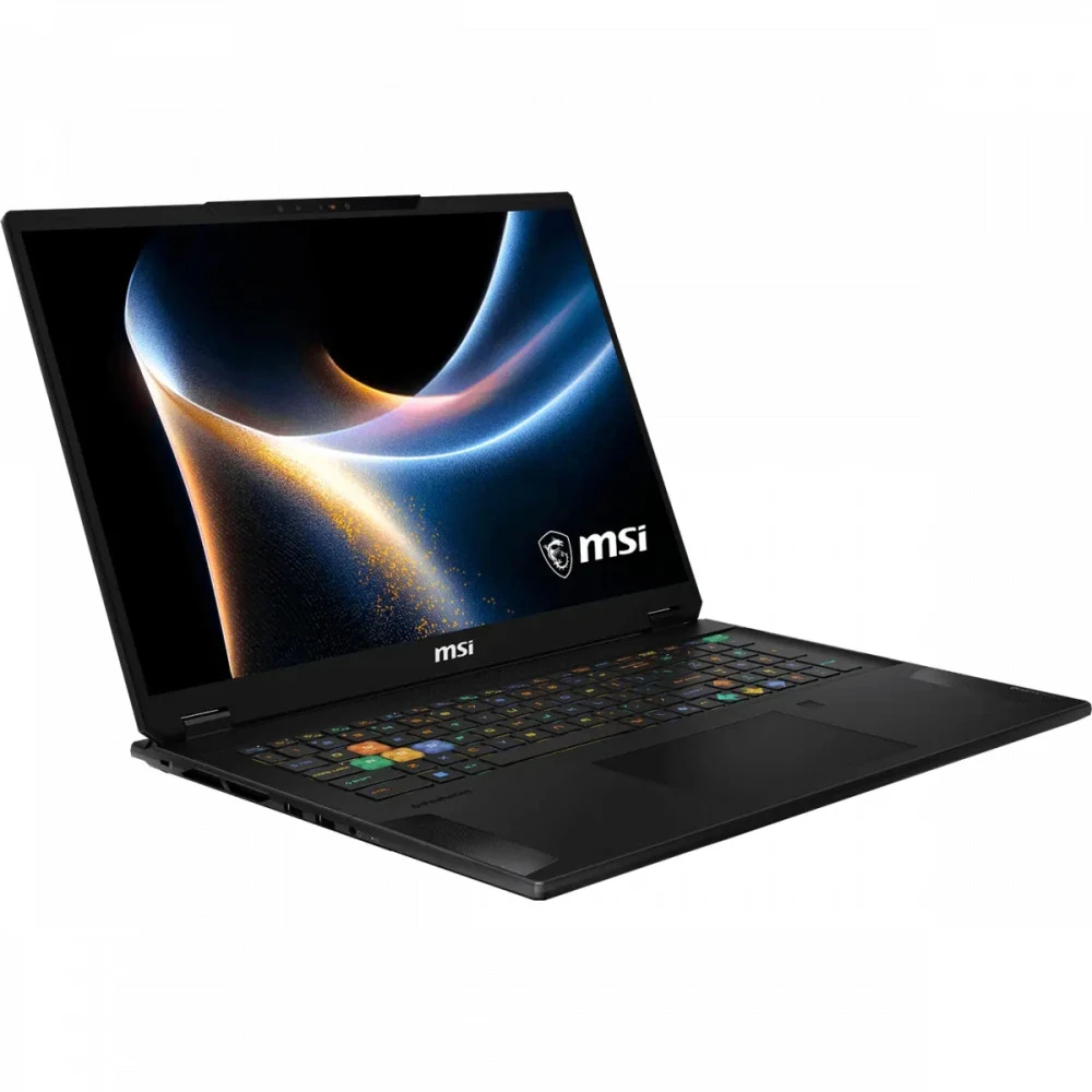 Ноутбук MSI Stealth 18 HX A2WI-083RU Core Ultra 9 290HX Plus 32Gb SSD2Tb NVIDIA GeForce RTX5080 16Gb 18" IPS UHD+ (3840x2400) Windows 11 Home black WiFi BT Cam (9S7-183341-083)