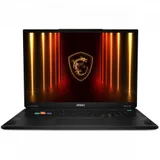 Ноутбук MSI Stealth 18 HX AI A2XWJG-052RU Core Ultra 9 275HX 64Gb SSD2Tb NVIDIA GeForce RTX5090 24Gb 18" IPS UHD+ (3840x2400) Windows 11 Home black WiFi BT Cam (9S7-183341-052)
