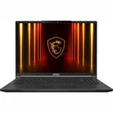 Ноутбук MSI Stealth A16 AI+ A3XWHG-232XRU AMD Ryzen AI 9 HX 370/32Gb/SSD2Tb/RTX5070 Ti 12Gb/16"/OLED/WQXGA/2560x1600/240Hz/NoOS/Core Black/2.1kg (9S7-15FL35-232)