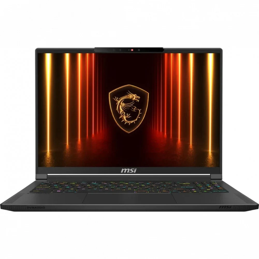ноутбук MSI Stealth A16 AI+ A3XWHG Ryzen AI 9 HX 370 16" 16:10 QHD+ (2560 x 1600) OLED, 240hz,LPDDR5X 32GB,2TB SSD,NV RTX™ 5070 Ti GDDR7 12GB,99Whr,2.1kg,2y,Dos,Core Black