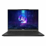 Ноутбук MSI Stealth A16 AI+ A3XWIG, Ryzen AI 9 HX 370/16"QHD+/32GB/1TB/GF RTX5080 16GB/LAN/W11H
