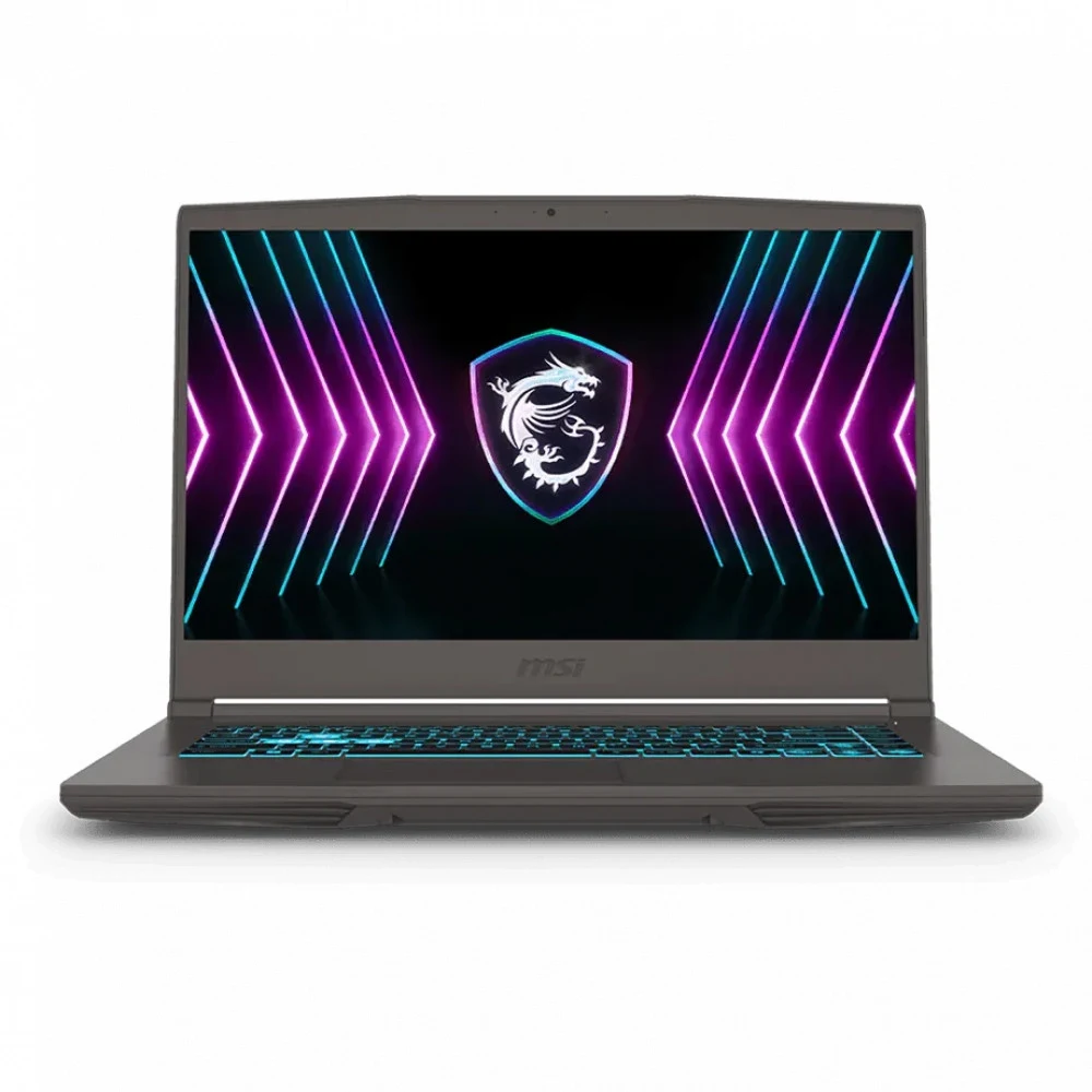 Ноутбук MSI Thin 15 B2RVE-3450XRU Intel Core 5 210H/16Gb/SSD512Gb/RTX4050 6Gb (45W)/15.6"/IPS/FHD/1920x1080/144Hz/NoOS/Cosmos Gray/1.86kg (9S7-16R831-3450)