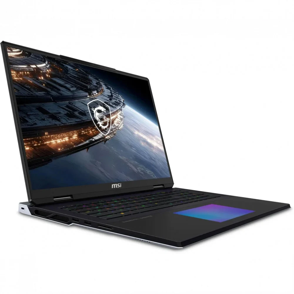 Ноутбук MSI Titan 18 HX A2WJ-1049RU Core Ultra 9 290HX Plus 64Gb SSD2Tb NVIDIA GeForce RTX 5090 24Gb 18" IPS UHD+ (3840x2400) Windows 11 Home black WiFi BT Cam (9S7-182411-1049)