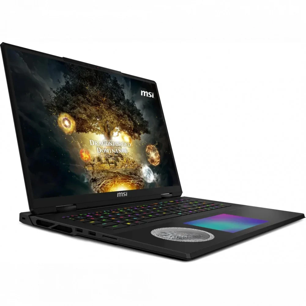 Ноутбук MSI Titan Dragon Edition 18 HX A2XWIG-1020RU Core Ultra 9 285HX 64Gb SSD4Tb NVIDIA GeForce RTX5080 16Gb 18" IPS UHD+ (3840x2400) Windows 11 Home black WiFi BT Cam (9S7-1824A5-1020)