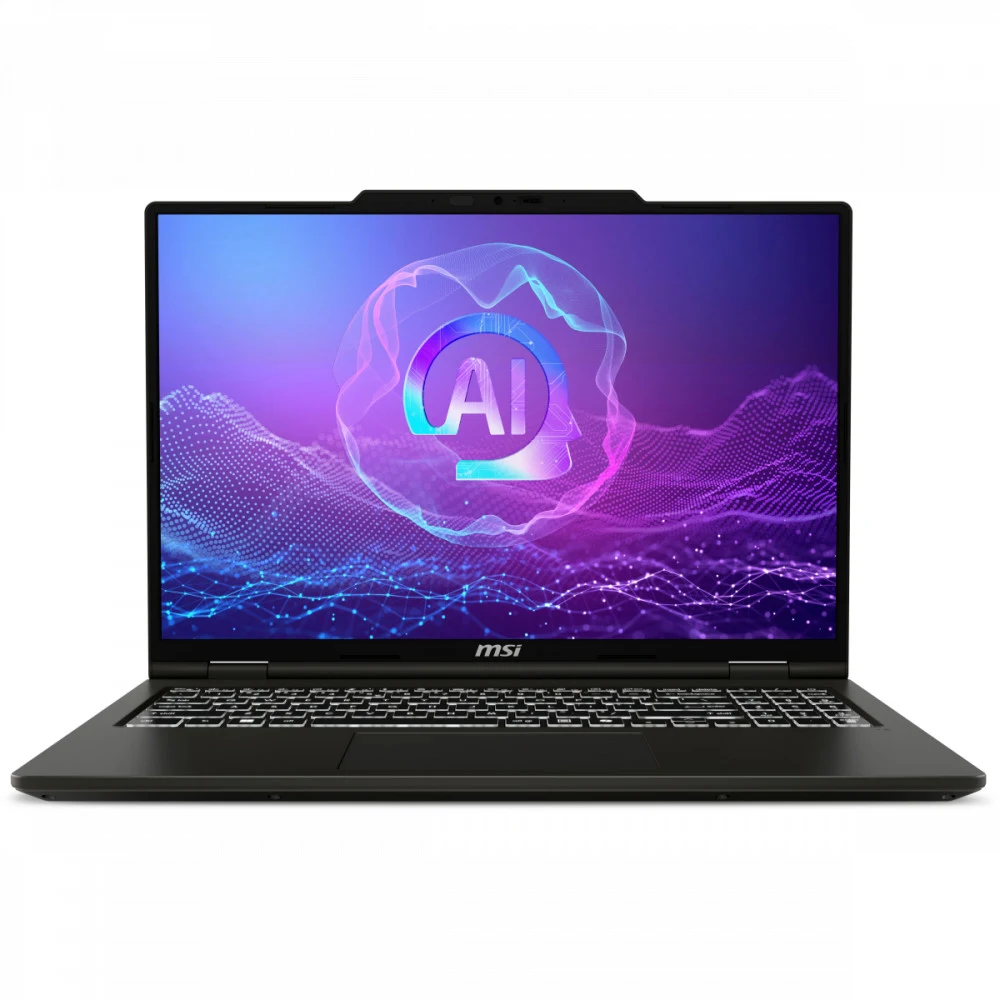 Ноутбук MSI VenturePro 16 AI A2HVEG-033XRU Core Ultra 7 255H 16Gb SSD1Tb NVIDIA GeForce RTX4050 6Gb 16" OLED 2K (2048x1280) FreeDOS grey WiFi BT Cam (9S7-261121-033)