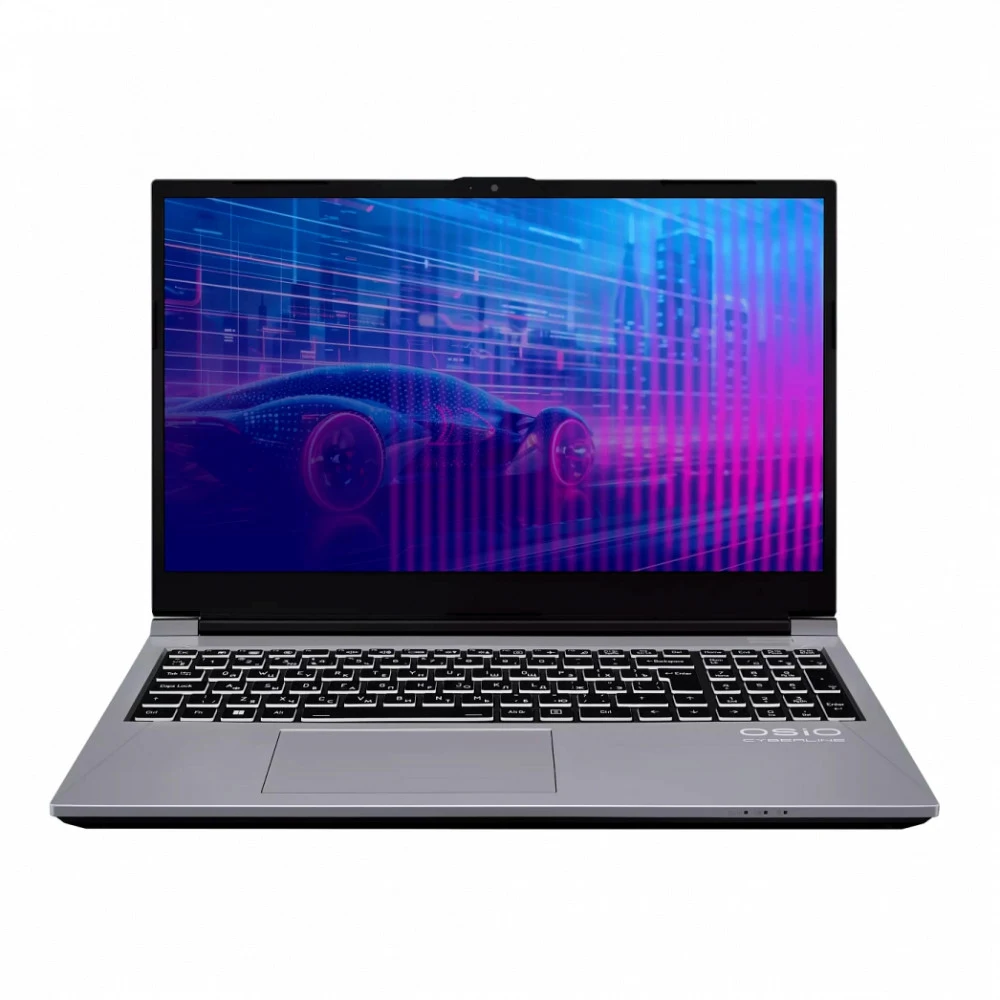 Ноутбук CyberLine C150i-003 15.6"(1920x1080 IPS (матовый, 144Hz) )/Intel Core i5 12600H(2.7Ghz)/16384Mb/512PCISSDGb/noDVD/Ext:nVidia GeForce RTX4060(8192Mb)/Cam/BT/WiFi/52.6WHr/war 1y/2.1kg/Titan/no