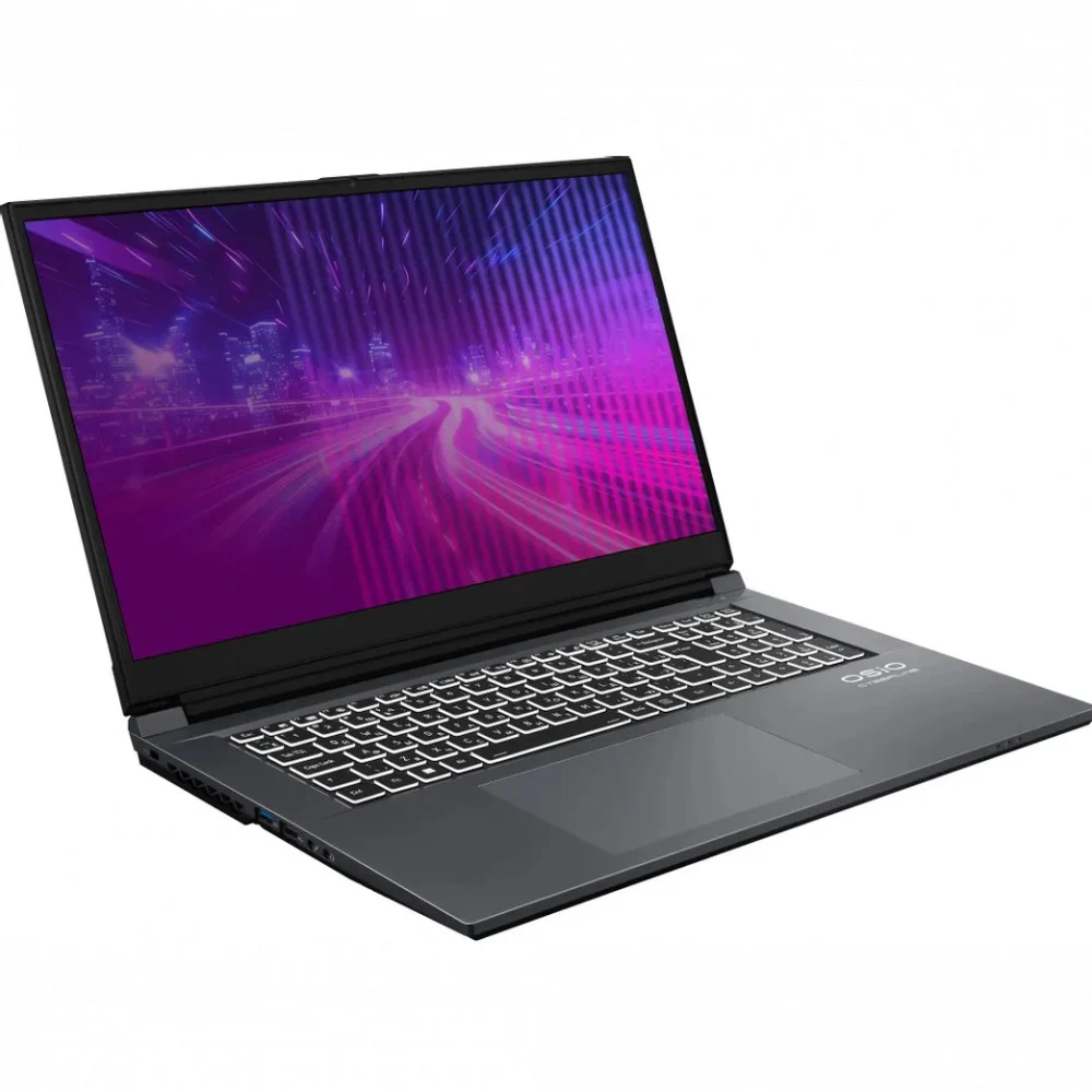 Ноутбук CyberLine C170i-002 17.3"(1920*1080 IPS (матовый, 144Hz) )/Intel Core i5 12600H(2.7Ghz)/16384Mb/512PCISSDGb/noDVD/Ext:nVidia GeForce RTX4050(6144Mb)/Cam/BT/WiFi/52.6WHr/war 1y/2.4kg/Space Gr