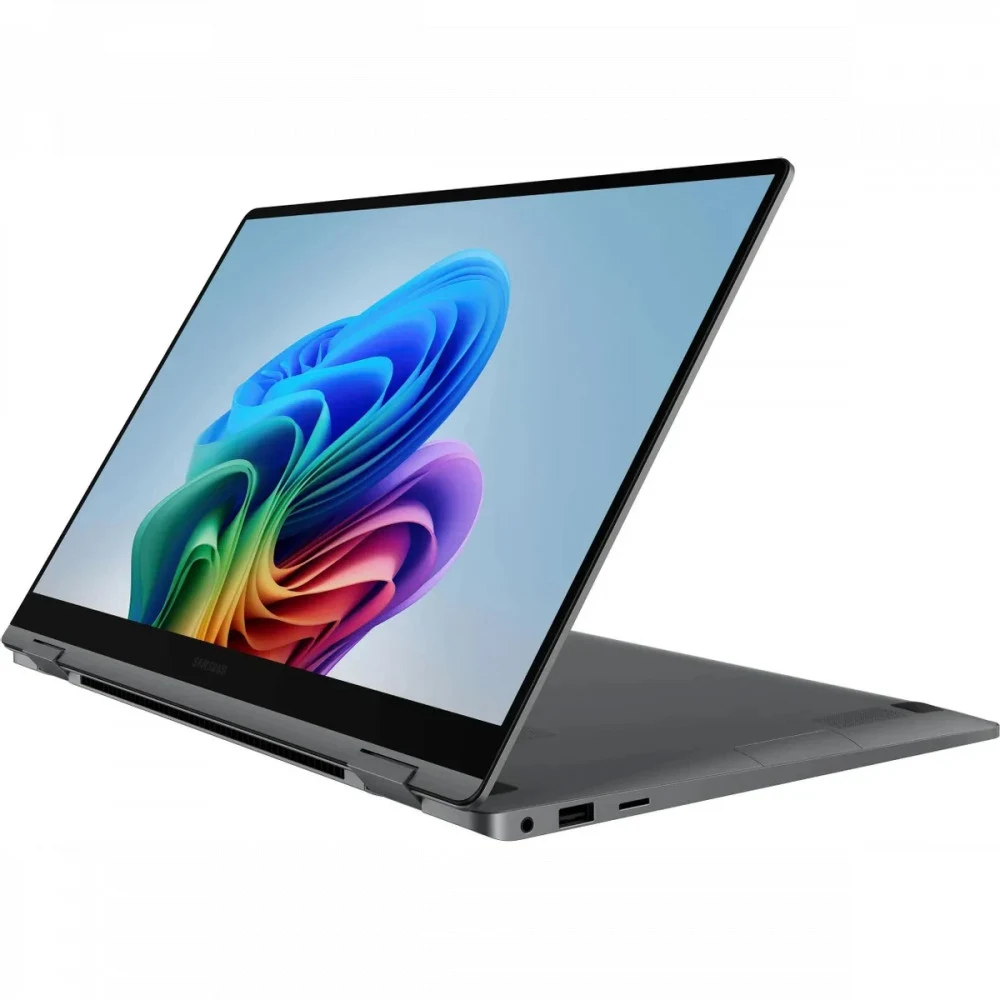 Ноутбук Samsung Galaxy Book 5 360 NP750 Core Ultra 7 256V 16Gb SSD1Tb Intel Arc 140V 15.6" AMOLED Touch FHD (1920x1080) Windows 11 Home English grey WiFi BT Cam (NP750QHA-LG3IN)