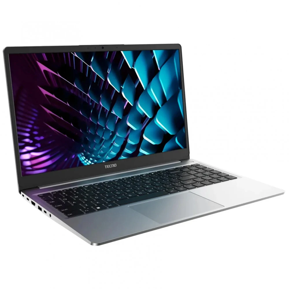 Ноутбук, Tecno, MEGABOOK K15S, K15SRA, 15.6", FHD, 1920x1080, IPS, i5-13420H, 16GB DDR4, 1TB SSD, UHD Graphics, Win 11 Home, Серый