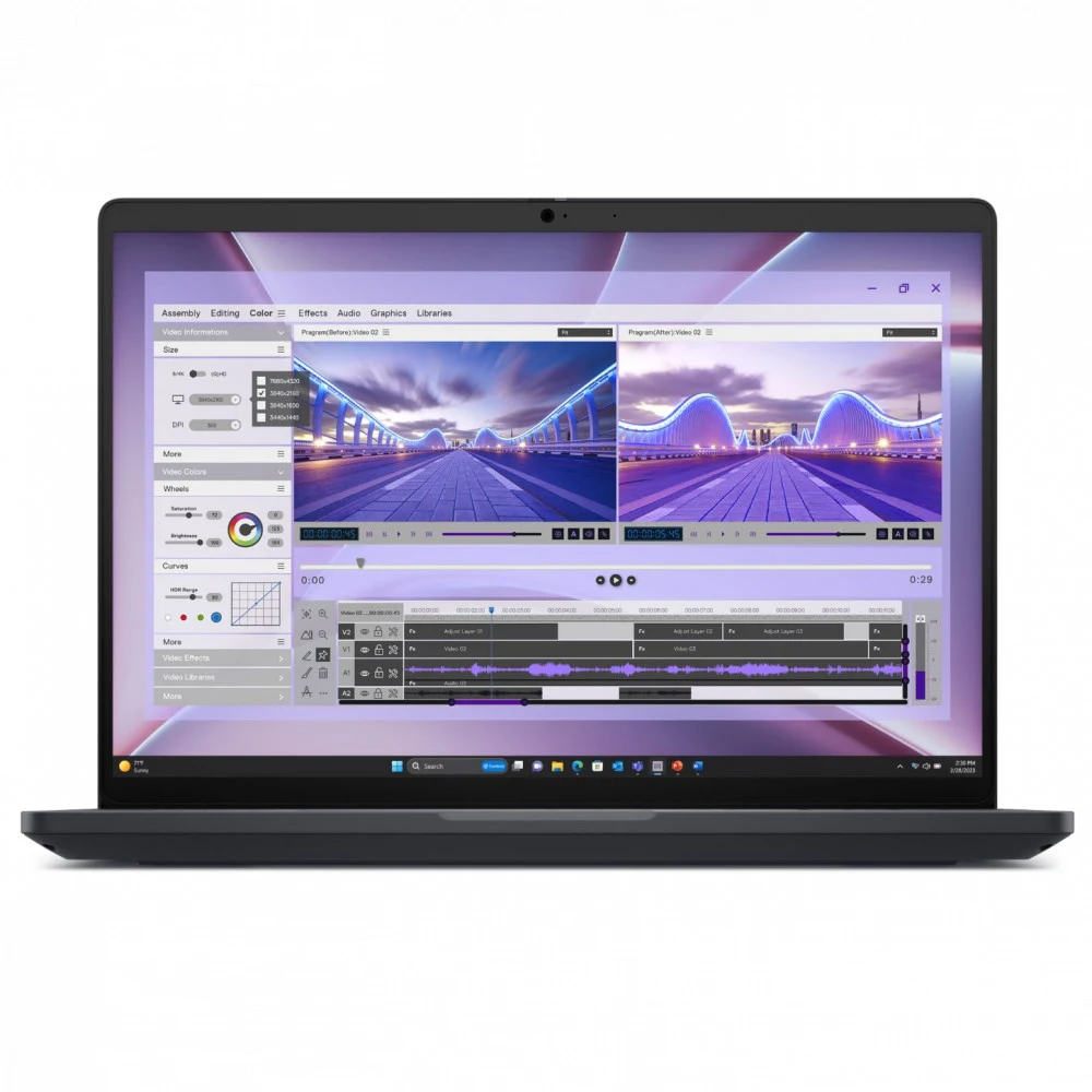 Мобильная рабочая станция Dell/Dell Pro Max 16/16XE MC16250/3г/Core Ultra 7/265H/2,2 GHz/32 Gb/SSD/1000 Gb/No ODD/GeForce/RTX PRO 2000 Blackwel/8 Gb/1 BTO128_MC16250_EMEA_210-BPVR