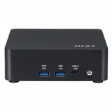 Неттоп MSI Cubi NUC AI 1UMG-060BRU Core Ultra 7 155H (1.4) Arc graphics без ОС 2x2.5GbitEth WiFi BT 120W черный (936-B20911-060)