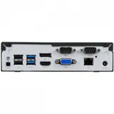 DL20N Intel Celeron N4505 Fanless Support w/o wifi 2 x DDR4 2933 SO-DIMM, support dual channel (1)HDMI 2.0b + (1)DisplayPort + (1)VGA video outputs Support triple independent display Intel generatio