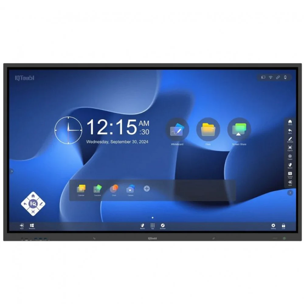Интерактивная LED панель 75&amp quot IQTouch DE1400 &lt 20 касаний, 3840*2160, 4K UHD, Android 14&gt