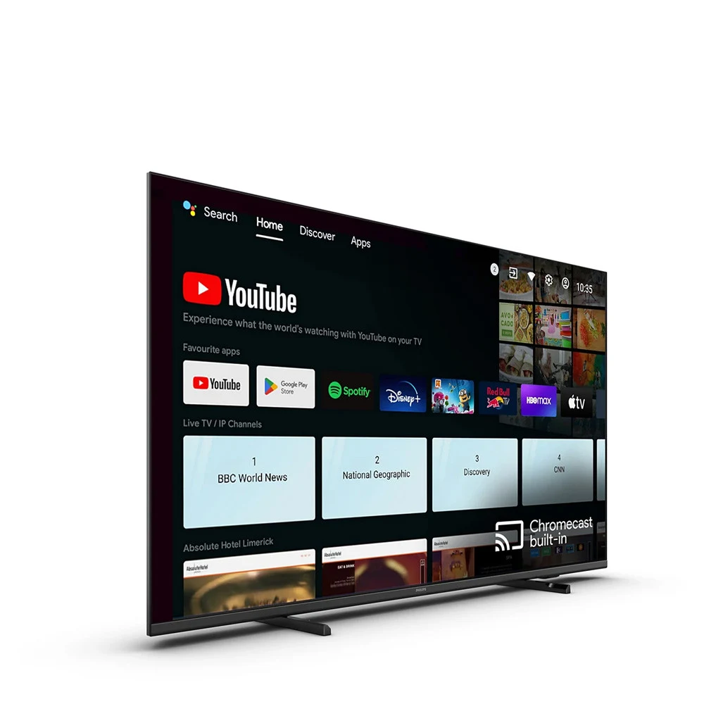 Коммерческий телевизор Philips 50HFL4518U/12 50", 4K Ultra HD LED, 350 кд/м2, Android, CMND