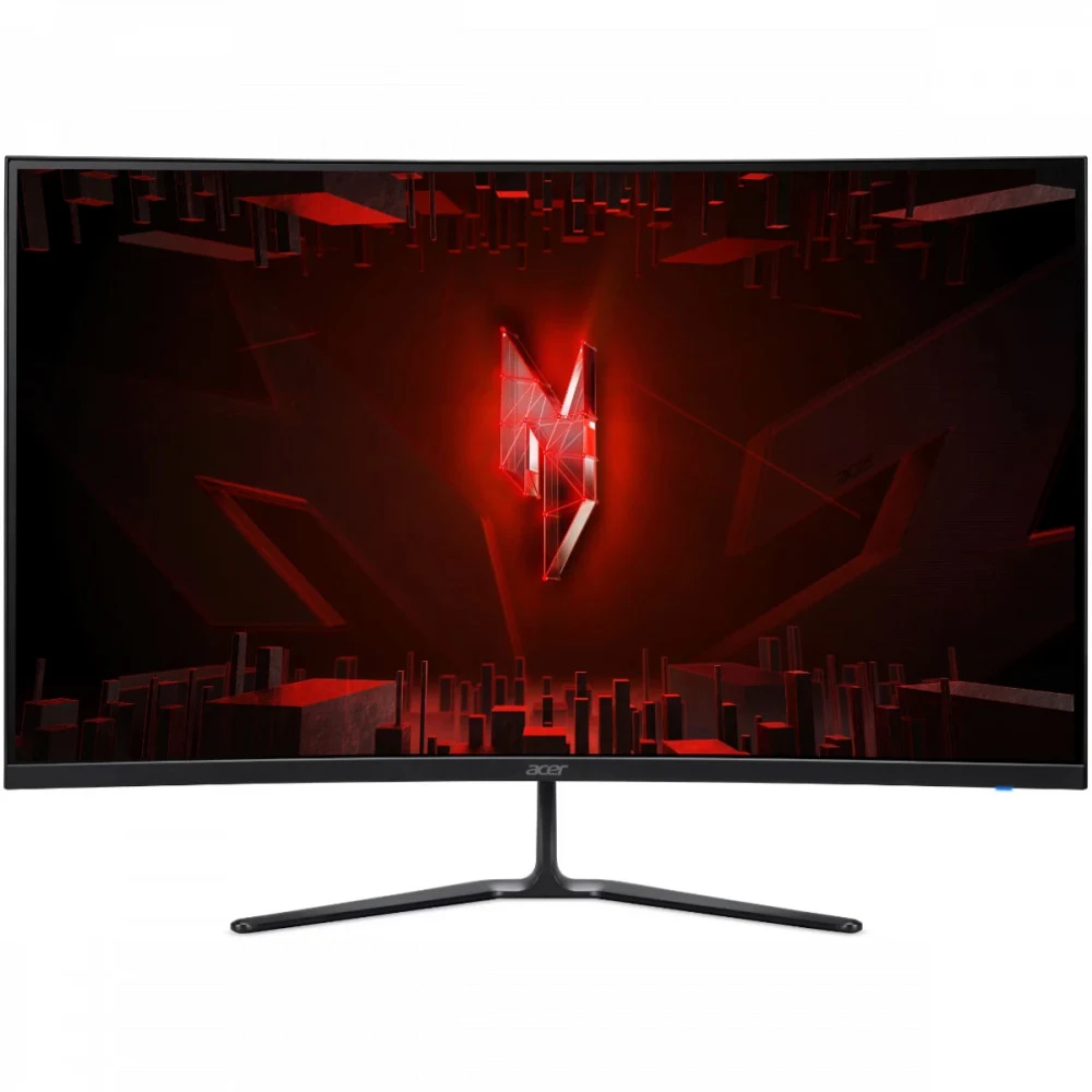 Монитор/ Acer ED320QUS3bmiipx 31,5'', ZeroFrame, Curved 1500R, Black, VA, 2560x1440, 1ms, 250cd, 180Hz, 2xHDMI(2.0), DP(1.4), Speakers 2Wx2, FreeSync, HDR 10, Vesa:100x100