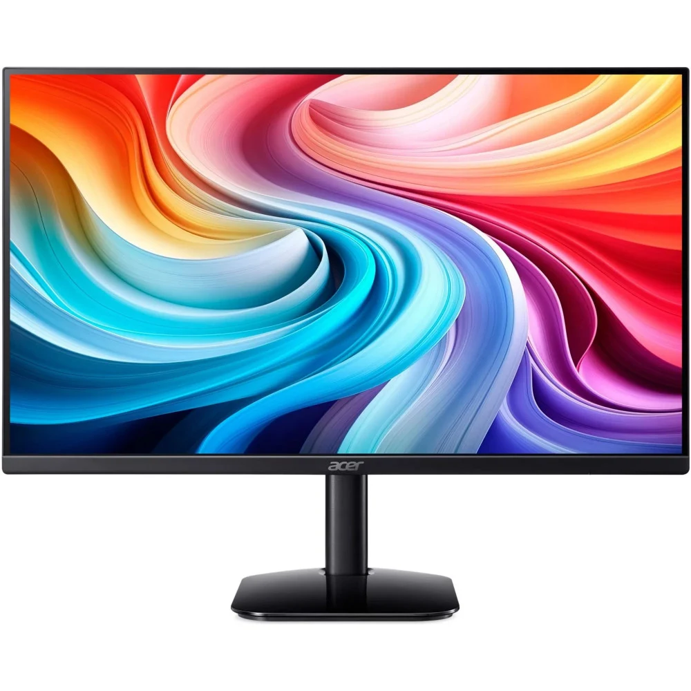Монитор Acer KA242YG0bi (KA2 Series) 23,8" (60 см) / 1920×1080 Full HD / IPS / 1 мс (VRB) / 250 кд/м² / 1× HDMI 1.4 / 1× VGA / VESA 100×100 / BlueLight Shield / AdaptiveSync / Черный корпус / внешни