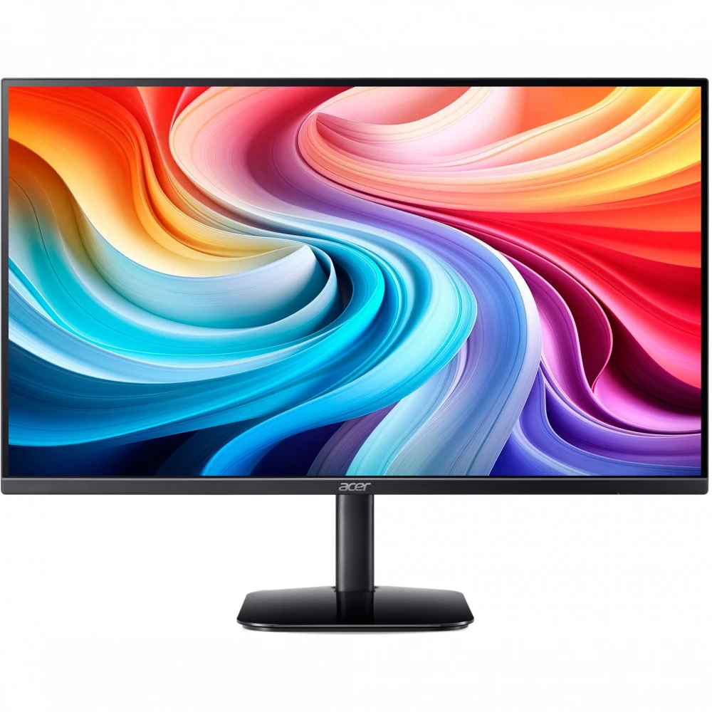 Монитор Acer KA272P0bi (KA2 Series) 27" (69 см) / 1920×1080 Full HD / VA / ZeroFrame / 144Hz / 4 мс (GTG), 1 мс (VRB) / 250 кд/м² / 1× VGA + 1× HDMI 1.4 / Audio Out / FreeSync / 99% sRGB / Черный ко