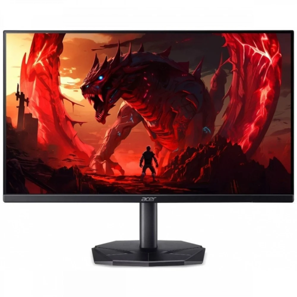 Монитор Acer Nitro KG270P0bi (KG0 Series) 27" (69 см) / 1920×1080 Full HD / VA / ZeroFrame / 144Hz / 4 мс (GTG), 1 мс (VRB) / 250 кд/м² / 1× VGA + 1× HDMI 1.4 / Audio Out / FreeSync / 99% sRGB / Чер