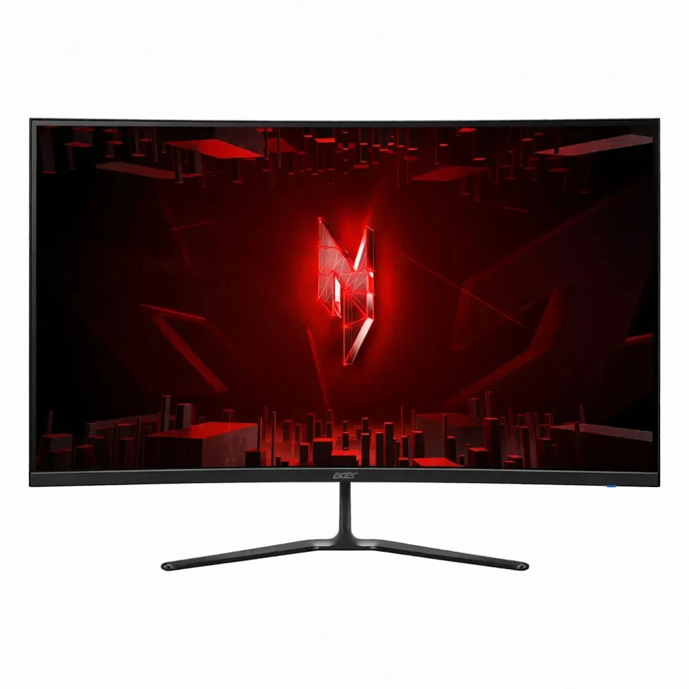 Монитор Acer Nitro ED320QRHbi (ED0 Series) \ 80 cm 31.5'' \ Curved 1500R \ Full HD (1920×1080) \ VA \ ZeroFrame \ 16:9 \ VESA 100x100 \ 1 ms (VRB) \ 300 nits \ 1×VGA \ 1×HDMI 1.4 \ Внешний блок пита